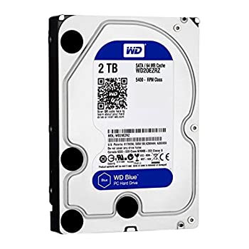 【中古】 Western Digital HDD 内蔵ハードディスク 3.5インチ 2TB Western Digital Blue WD20EZRZ-RT SATA3.0 5400rpm｜バリューコネクト