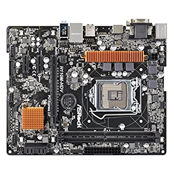 【中古】 ASRock H110M-HDV Micro ATXお母さんゲーム盤 MB3503 H110M-HDV