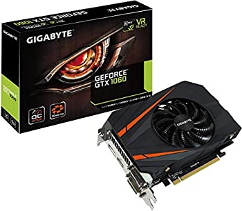 【中古】 Gigabyte GeForce GTX 1060 Mini ITX OC 6GB GDDR5 グラフィクス歌留多 (GV-N1060IXOC-6GD)