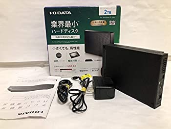 【中古】 アイ・オー・データ機器 USB3.0/2.0対応 外付ハードディスク 2TB ブラック HDCZ-UT2K｜バリューコネクト