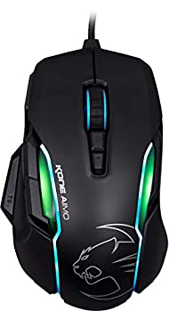 【中古】 (Kone AIMO Black Owl-Eye Optical Sensor) - ROCCAT Kone AIMO Gaming Mouse - high precision optical Owl-Eye Sensor 100,257円