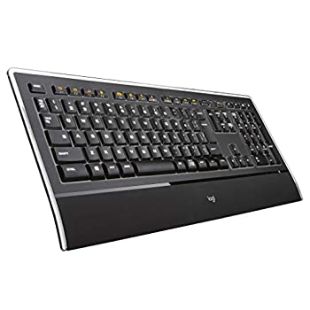 【中古】 ロジクール イルミネート キーボード K740 ワイヤレスキーボード 有線 充電式 Windows 薄型 有線キーボード|バリューコネクト