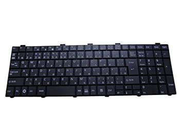 【中古】 富士通 FMV-AH530/3A用ノートパソコンキーボード (黒) AEFH2J00010｜バリューコネクト