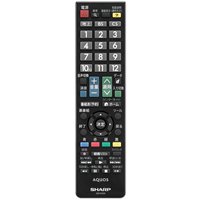 【中古】 SHARP シャープ オプション・消耗品 【0106380471】 液晶テレビ用 リモコン ブラック系 (LC-50W20-B LC-40W20-B) 6,129円