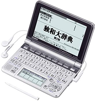 【中古】 CASIO カシオ Ex-word 電子辞書 XD-GP7150 ドイツ語大画面液晶モデル メインパネル+手書きパネル ネイティブ+TTS音声対応|バリューコネクト