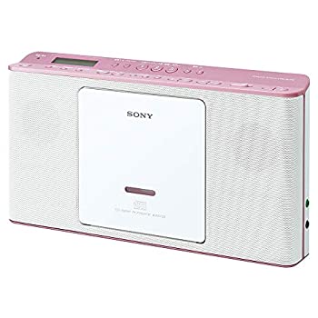 【中古】 SONY ソニー CDラジオ ZS-E80 FM AM ワイドFM対応 語学学習用機能 ピンク ZS-E80 P