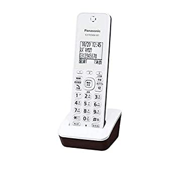【中古】 Panasonic パナソニック 増設子機 1.9GHz DECT判定基準操作手順 白いこと KX-FKD404-W1