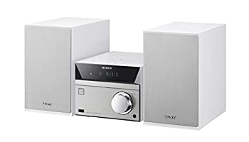 【中古】 SONY ソニー マルチコネクトミニコンポ CMT-SBT40 Bluetooth FM AM 広々としたFM相応う 白いこと CMT-SBT40 W