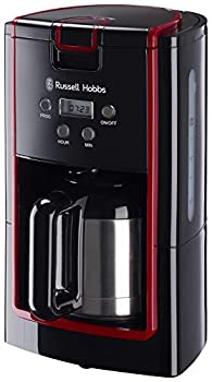 【中古】 Russell Hobbs ラッセルホブス コーヒーメーカー 6杯 ペーパーフィルター不要 タイマー デザイア 7640JP