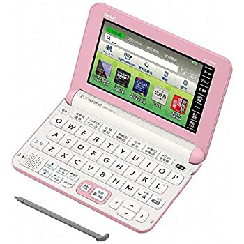 【中古】 CASIO カシオ 電子辞書 EX-Word ライトッピンク XD-Y4900PK