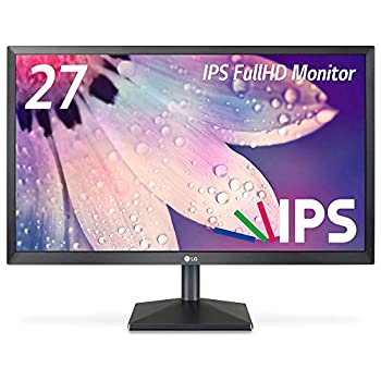 【中古】 LG モニター ディスプレイ 27MP38VQ-B 27インチ フルHD IPS 非光沢 HDMI端子付 ブルーライト低減機能