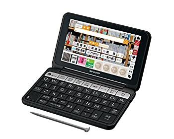 【中古】 SHARP シャープ 電子辞書 Brain 生活 教養モデル 130コンテンツ収録 ブラック系 PW-SA5-B｜バリューコネクト