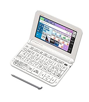 【中古】 CASIO カシオ エクスワード XD-Zシリーズ 電子辞書 高校生進学校モデル 229コンテンツ収録 ホワイト XDZ4900WE｜バリューコネクト
