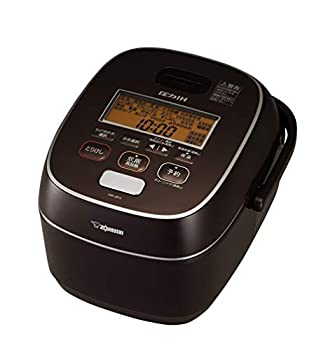 【中古】 ZOJIRUSHI 象印 炊飯器 5.5合 圧力IH式 極め炊き 鉄器コートプラチナ厚釜 ブラウン NW-JB10-TA｜バリューコネクト