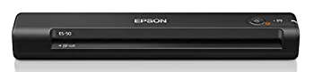 【中古】 EPSON エプソン スキャナー ES-50 (モバイル A4 USB対応 ブラック)|バリューコネクト