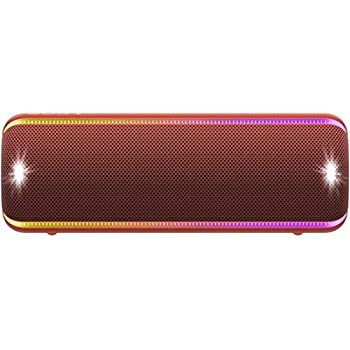 【中古】 SONY ソニー ワイヤレスポータブルスピーカー SRS-XB32 雨合羽 防塵 防錆 Bluetooth 重低音部模範例 マイクロホン付き添い人