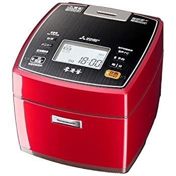 【中古】 MITSUBISHI 三菱電機 IHジャー炊飯器 本炭釜 5.5合炊き ルビーレッド NJ-VW106-R｜バリューコネクト 44,372円