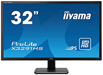 【中古】 iiyama 管する 見せびらかす X3291HS-B1 (31.5in 盛りだくさん固定ディスク AH-IPS HDMI D-sub DVI-D )