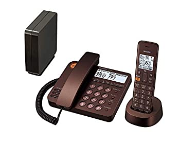 【中古】 SHARP シャープ 電話機 コードレス デザインモデル 子機1台付き 迷惑電話機拒否機能 1.9GHz DECT準拠方式 ブラウン系 JD-XG1CL-T｜バリューコネクト