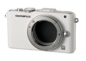 【中古】 OLYMPUS オリンパス ミラーレス一眼 PEN Lite E-PL3 ボディ ホワイト E-PL3 BODY WHT｜バリューコネクト