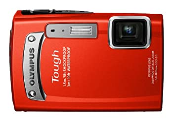 【中古】 OLYMPUS オリンパス デジタルカメラ TG-320 1400万画素 3m防水 1.5m耐落下衝撃 レッド TG-320 RED|バリューコネクト