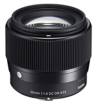 【中古】 SIGMA シグマ 56mm F1.4 DC DN Contemporary C018 Canon EF-Mマウント用 APS-Cサイズ ミラーレス専用