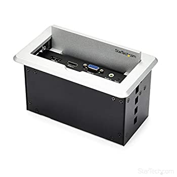 【中古】 StarTech.com 話し合い用時刻表AVコネクティビティBOX 埋め込み型 申し受けるUSB界面 HDMI VGA DisplayPortインプット - HDMI最終生産物 4K BOX4HDECP2