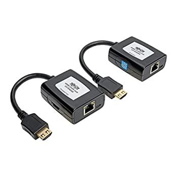 【中古】 Tripp Lite HDMI over Cat5 Cat6 Active Video Extender Transmitter Receiver 1080p - Video audio extender - up to 125 ft｜バリューコネクト
