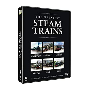 【中古】 素晴らしい蒸気機関車 / The Greatest Steam Locomotives コレクション DVD-BOX (6枚組 約480分収録) [DVD] [輸入盤]｜バリューコネクト