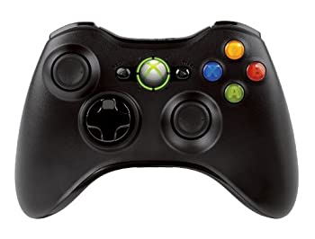 【中古】 Xbox 360 ワイヤレス コントローラー リキッド ブラック｜バリューコネクト