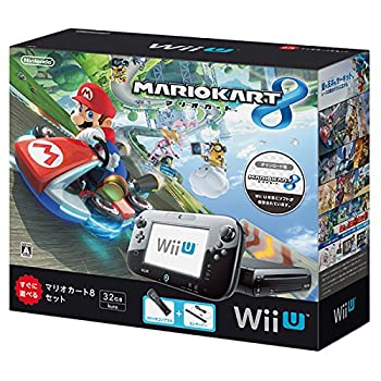 【中古】 【数量限定】Wii U マリオカート8 セット クロ