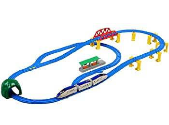 【中古】 プラレール E7系北陸新幹線かがやき 立体軌跡仕掛ける