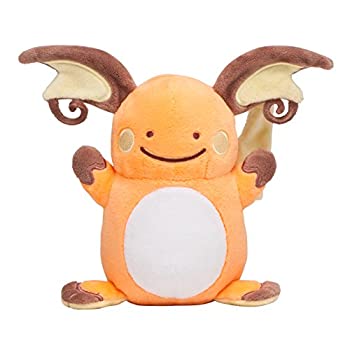 【中古】 ポケモンセンターオリジナル ぬいぐるみ へんしん! メタモン ライチュウ