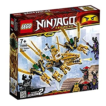 【中古】 レゴ (LEGO) ニンジャゴー ゴールデン・火竜 70666 立ちはだかる 手あそび 御坊っちゃん