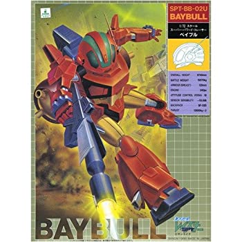 【中古】 蒼き流星SPTレイズナー ベイブル 1/72 プラスチックキット