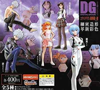 【中古】 DG ヱヴァンゲリヲン新劇場版：破 貞本義行コレクション3 フィギュア バンダイ (全5種フルコンプセット)