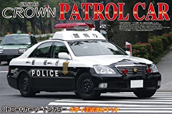 【中古】 青島文化教材社 1/24 塗装済パトカーシリーズ No.11 トヨタ 18 クラウン パトロールカー 警視庁 スチールホイールVer. 塗装済みプラモデル｜バリューコネクト 14,074円