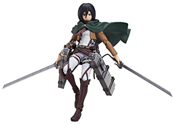 【中古】 figma 進撃の巨人 ミカサ・アッカーマン (ノンスケール ABS&PVC 塗装済み可動フィギュア)