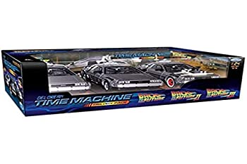 【中古】 WELLY 1/24 スケール ダイキャストメタル バック・トゥ・ザ・フューチャー トリロジー セット｜バリューコネクト