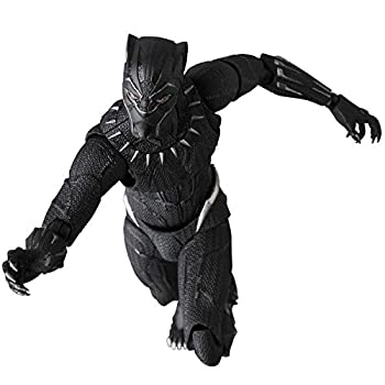 【中古】 MAFEX マフェックス No.091 ブラックパンサー 全高約160mm 塗装済み 可動フィギュア|バリューコネクト