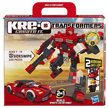 【中古】 クリ・オ トランスフォーマー サイドスワイプ ブロックセット