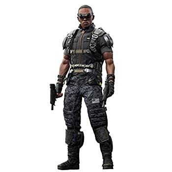 【中古】 ムービー・マスターピース キャプテン・アメリカ/ウィンター・ソルジャー ファルコン 1/6スケール プラスチック製 塗装済み可動フィギュア