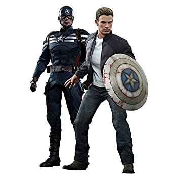 【中古】 ムービー・マスターピース キャプテン・アメリカ/ウィンター・ソルジャー キャプテン・アメリカ (ステルス・スーツ版) &スティーブ・ロジャース (2|バリューコネクト