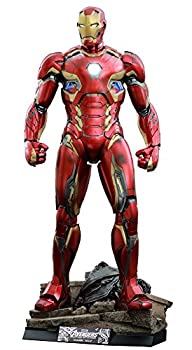 【中古】 クオーター・スケールアベンジャーズ/エイジ・オブ・ウルトロンアイアンマン・マーク45 1/4スケール プラスチック製 塗装済み可動フィギュア
