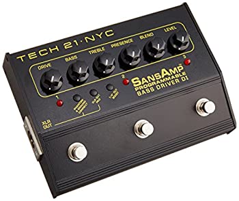 オープニング 未使用品 TECH21 PROGRAMMABLE BASS DRIVER DI サンズ