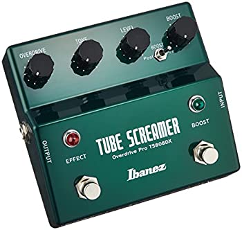 【中古】 Ibanez アイバニーズギター用オーバードライブ Tube Screamer +Booster チューブスクリーマー+ブースター TS808DX|バリューコネクト