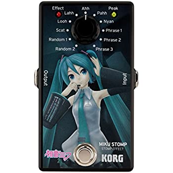 【中古】 KORG コルグ コルグ ギターでミクが歌う! コンパクト・エフェクター MIKU STOMP|バリューコネクト