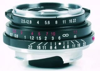 【中古】 Voigtlander Color-Skopar Pan 35mm f/2.5 広角マニュアルフォーカスレンズ - ブラック