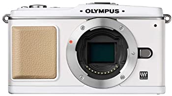 【中古】 OLYMPUS オリンパス 銀鏡受け答え一眼 E-P1 上半身 白いこと E-P1 BODY-WHT