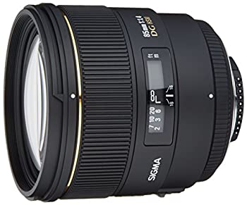 【中古】 SIGMA 単焦点中望遠レンズ 85mm F1.4 EX DG HSM ニコン用 フルサイズ対応 320553